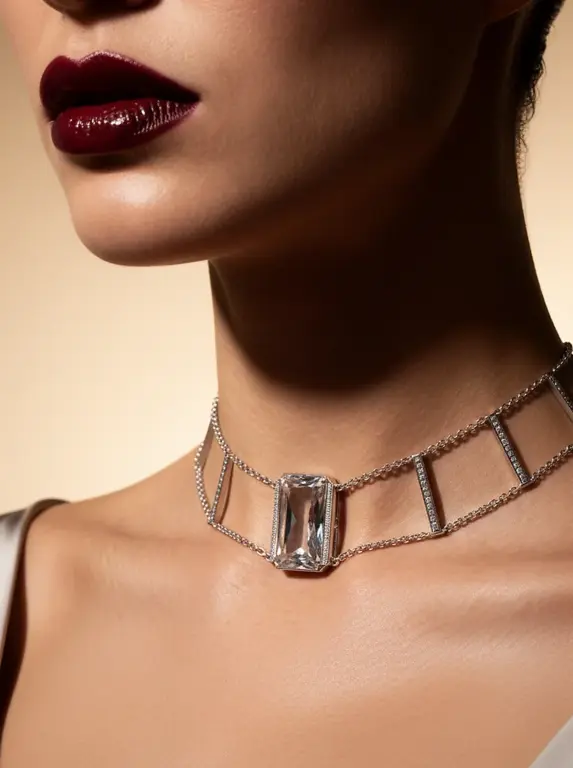 Choker Prisma de Cristal