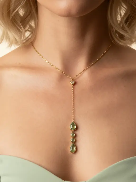Colar Gota Verdelume