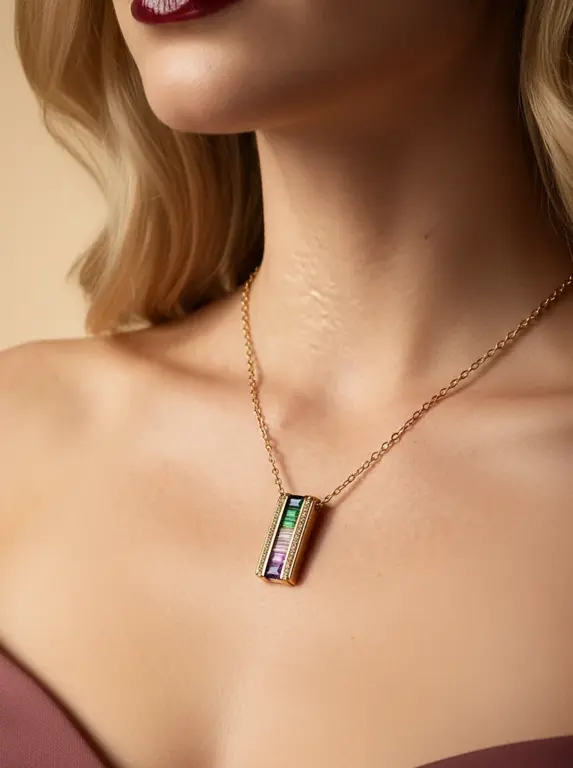 Colar Prisma Aurielle