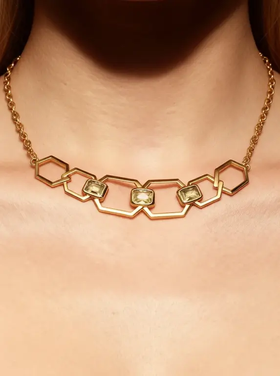 Colar Geometria Lumiére