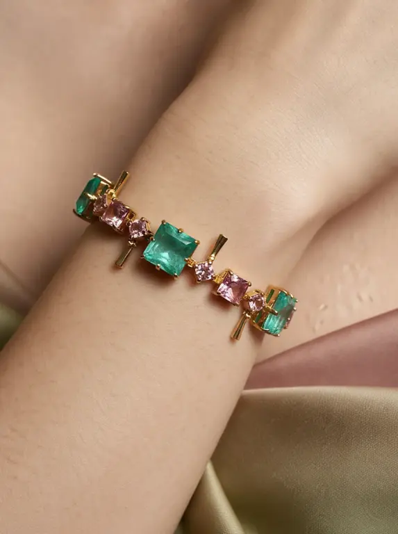 Pulseira Aurora Esmeralda