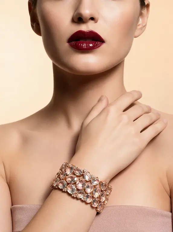 Pulseira Rosé Lumière